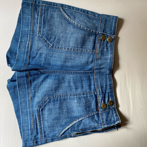 Hudson Jeans Pants - High-waisted Jean Sailor Shorts